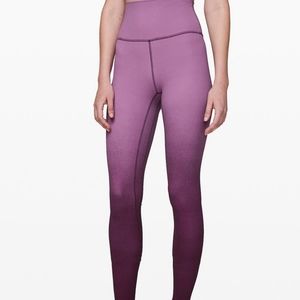 Ombre Purple Align Leggings Sz 6.